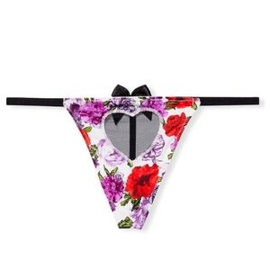 Victoria's Secret Very Sexy Heart💜V-String Panty❤